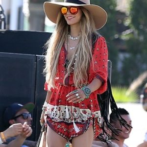 ISO/TRADE Spell Gypsy Desert Wanderer Romper